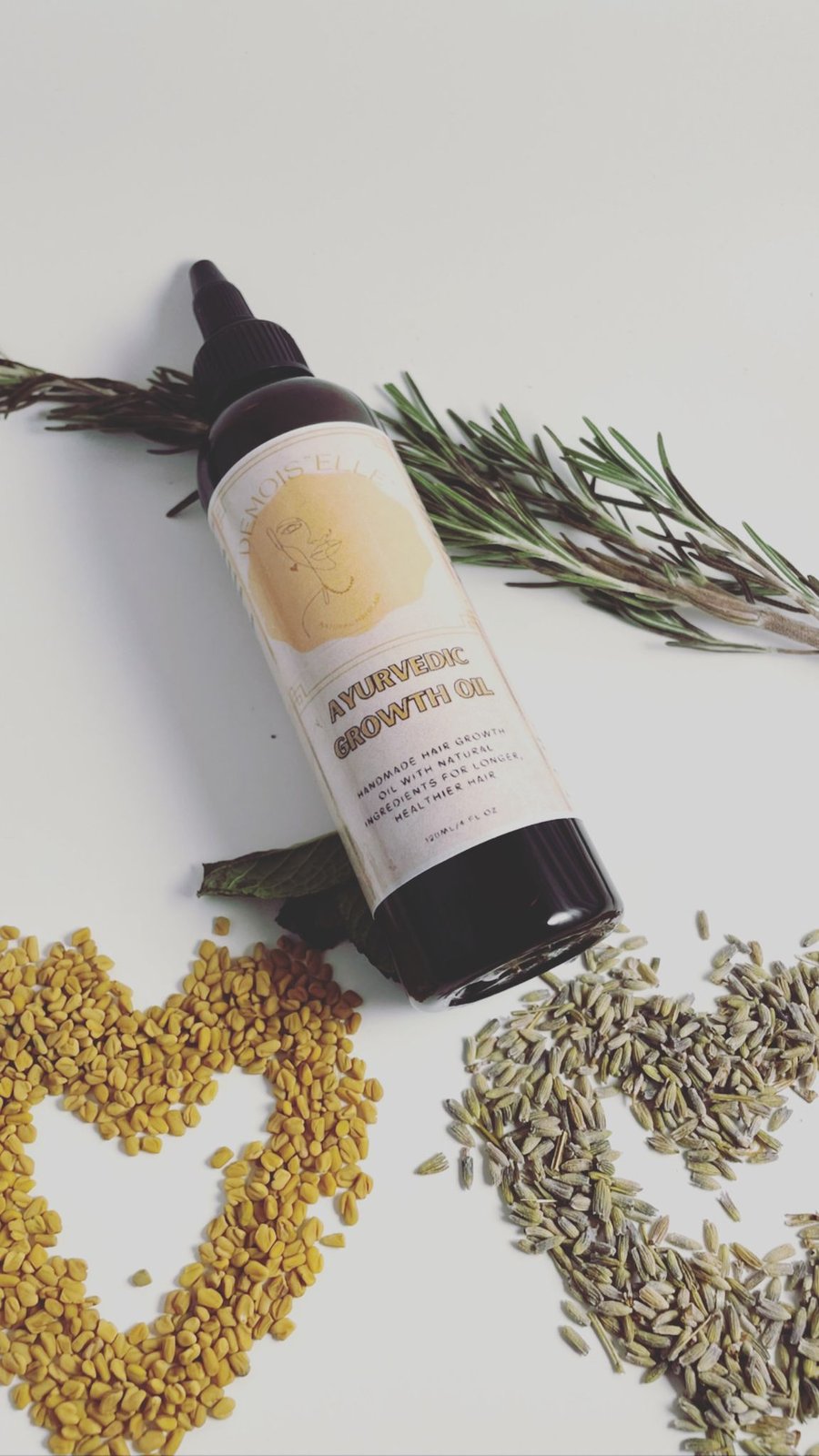 Ayurvedic Hair Growth Oil.